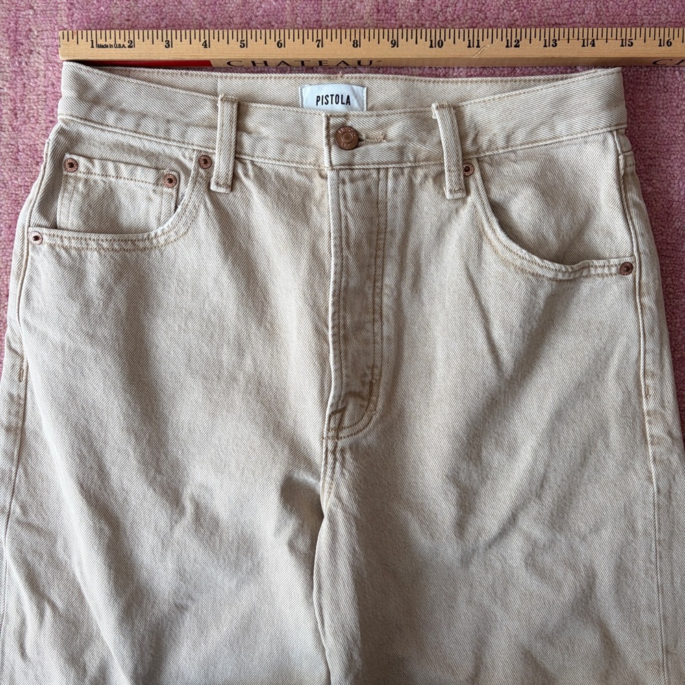 Pistola Ryder High-Rise Straight-Leg Cuffed Jeans - Picture 13 of 16